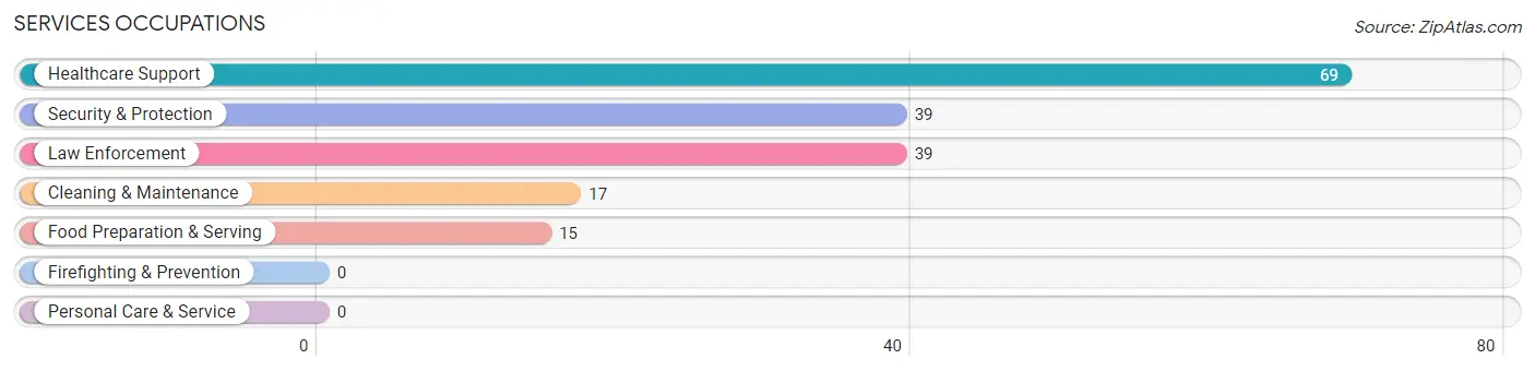 Services Occupations in Coeburn