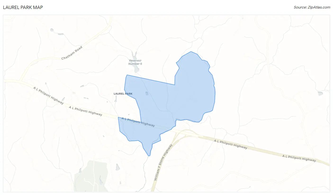 Laurel Park Map