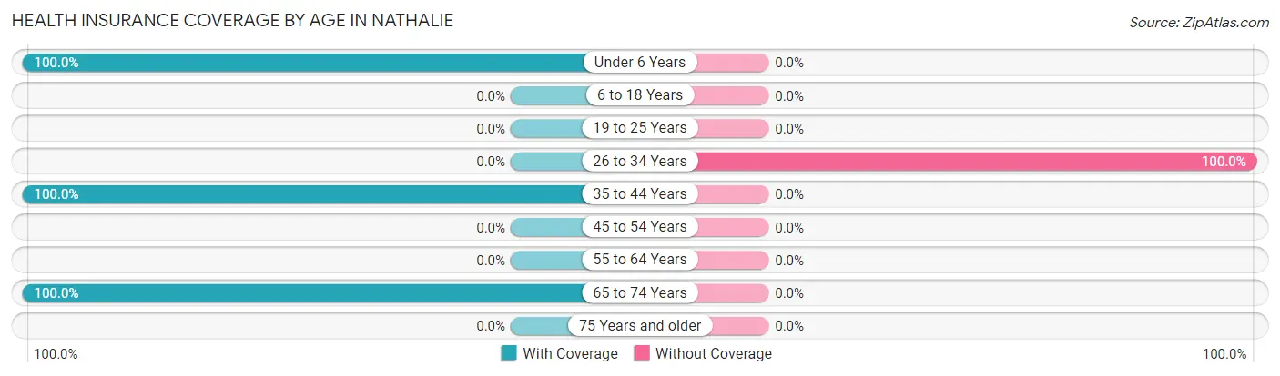 Health Insurance Coverage by Age in Nathalie