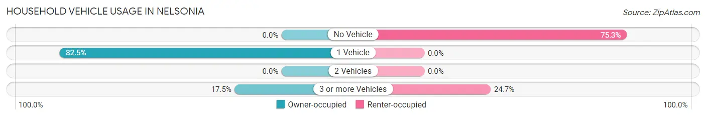 Household Vehicle Usage in Nelsonia