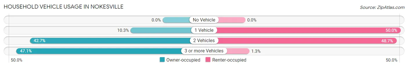 Household Vehicle Usage in Nokesville