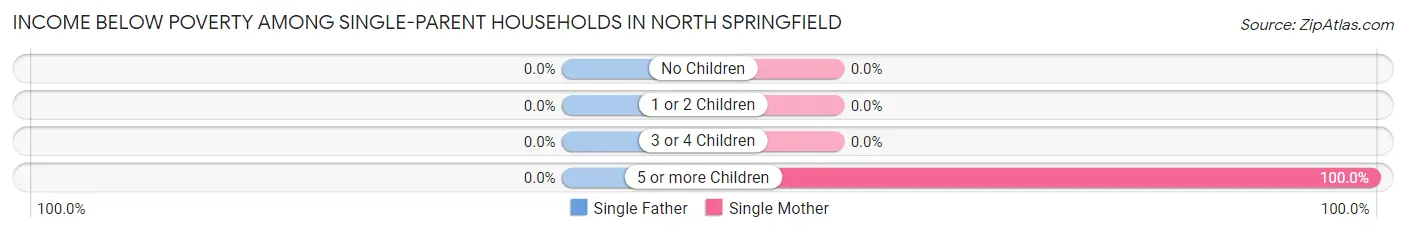 Income Below Poverty Among Single-Parent Households in North Springfield