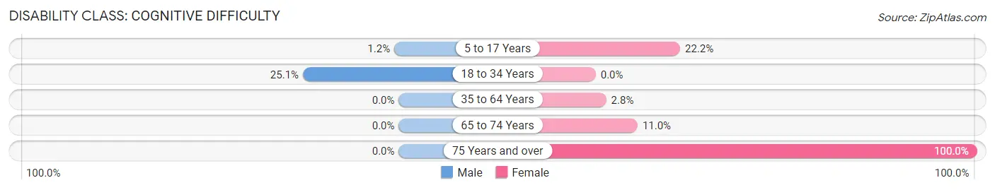 Disability in One Loudoun: <span>Cognitive Difficulty</span>