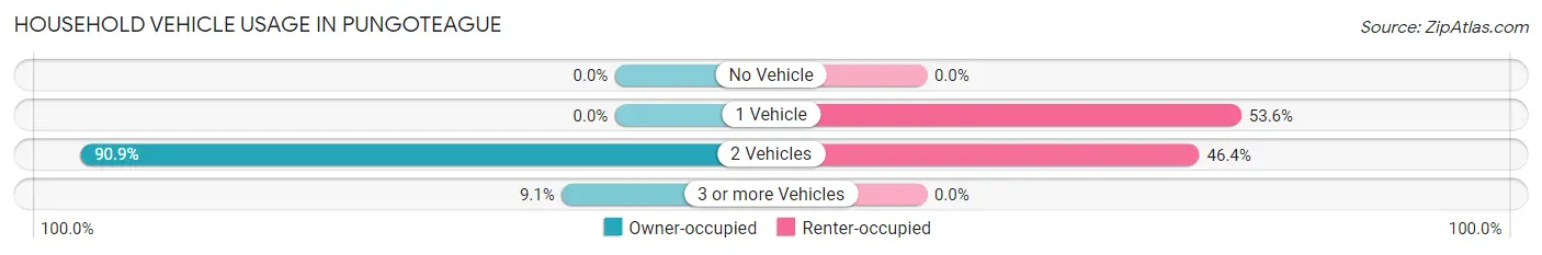 Household Vehicle Usage in Pungoteague