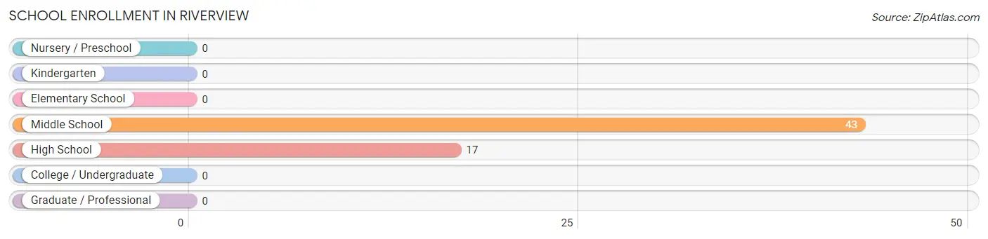 School Enrollment in Riverview