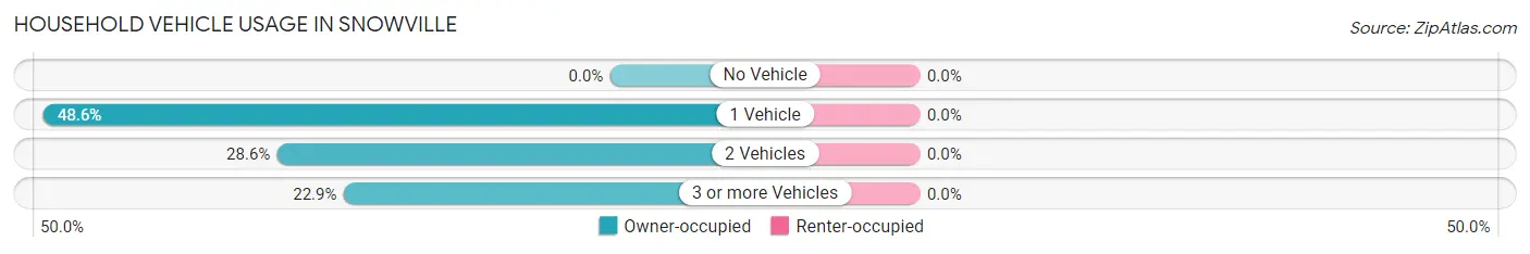 Household Vehicle Usage in Snowville