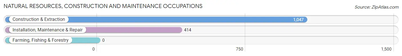 Natural Resources, Construction and Maintenance Occupations in Woodlawn CDP Fairfax County