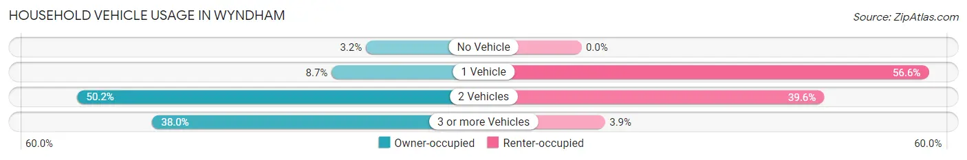 Household Vehicle Usage in Wyndham