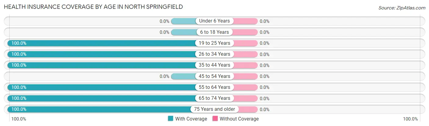 Health Insurance Coverage by Age in North Springfield