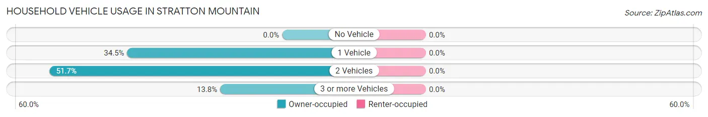 Household Vehicle Usage in Stratton Mountain