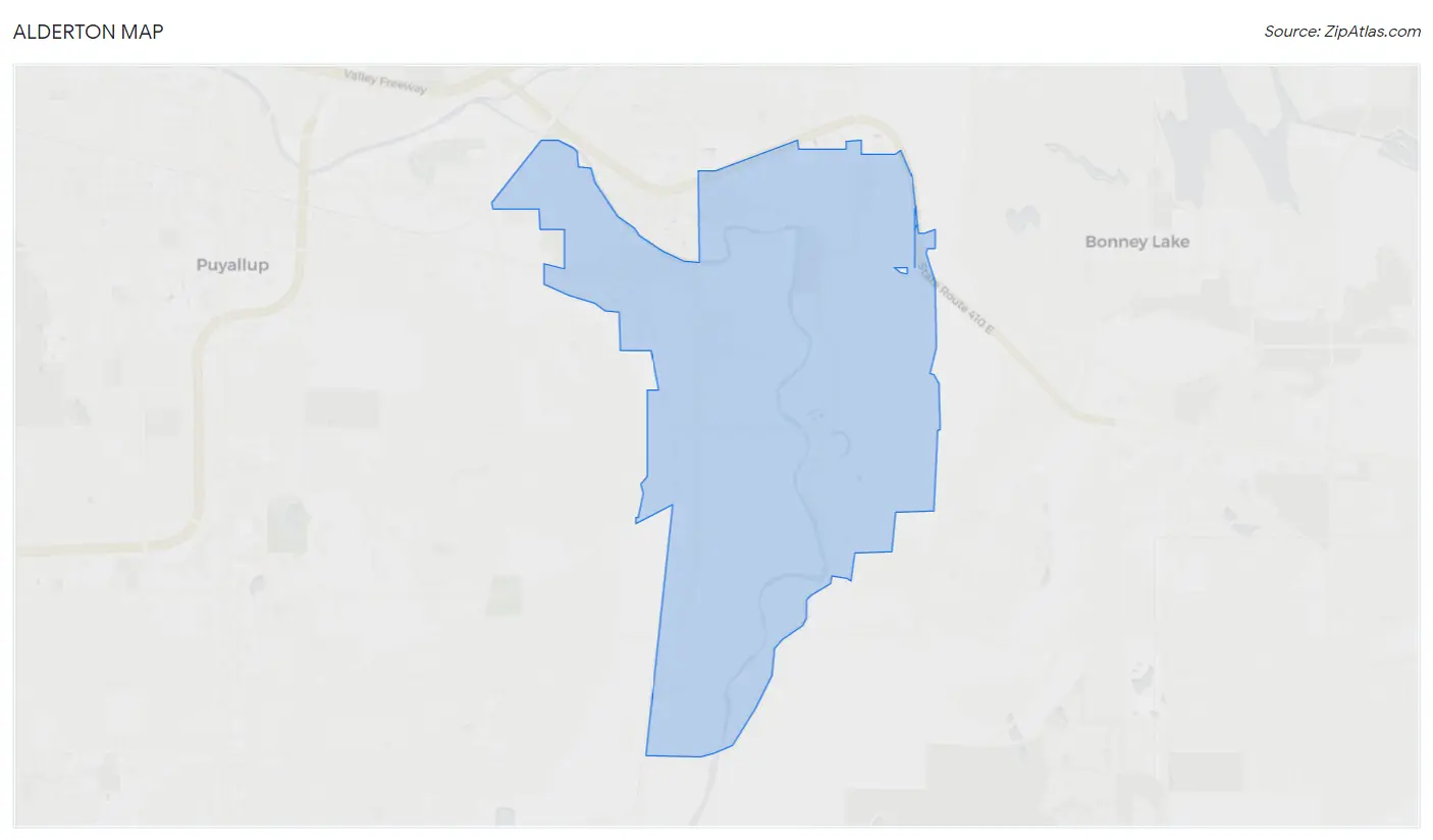 Alderton Map