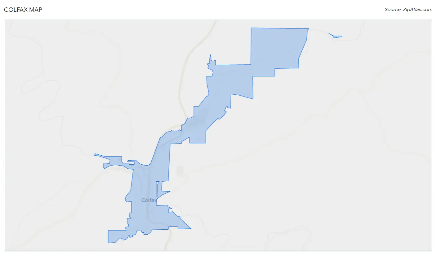 Colfax Map