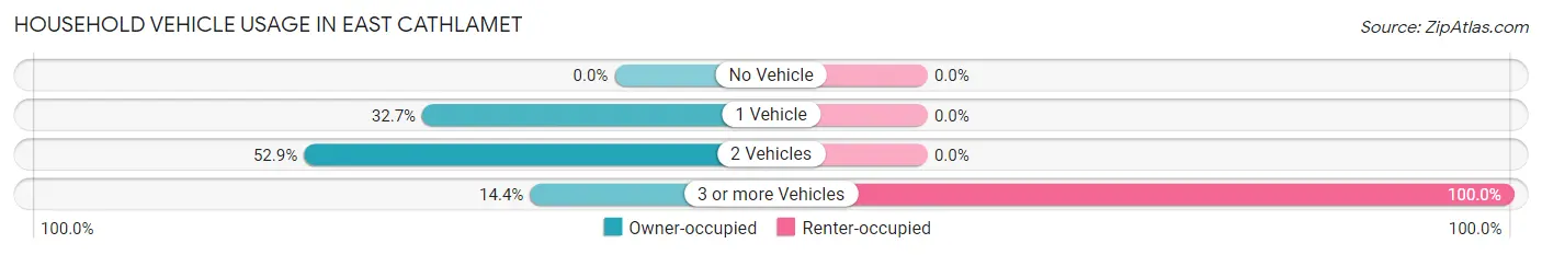 Household Vehicle Usage in East Cathlamet