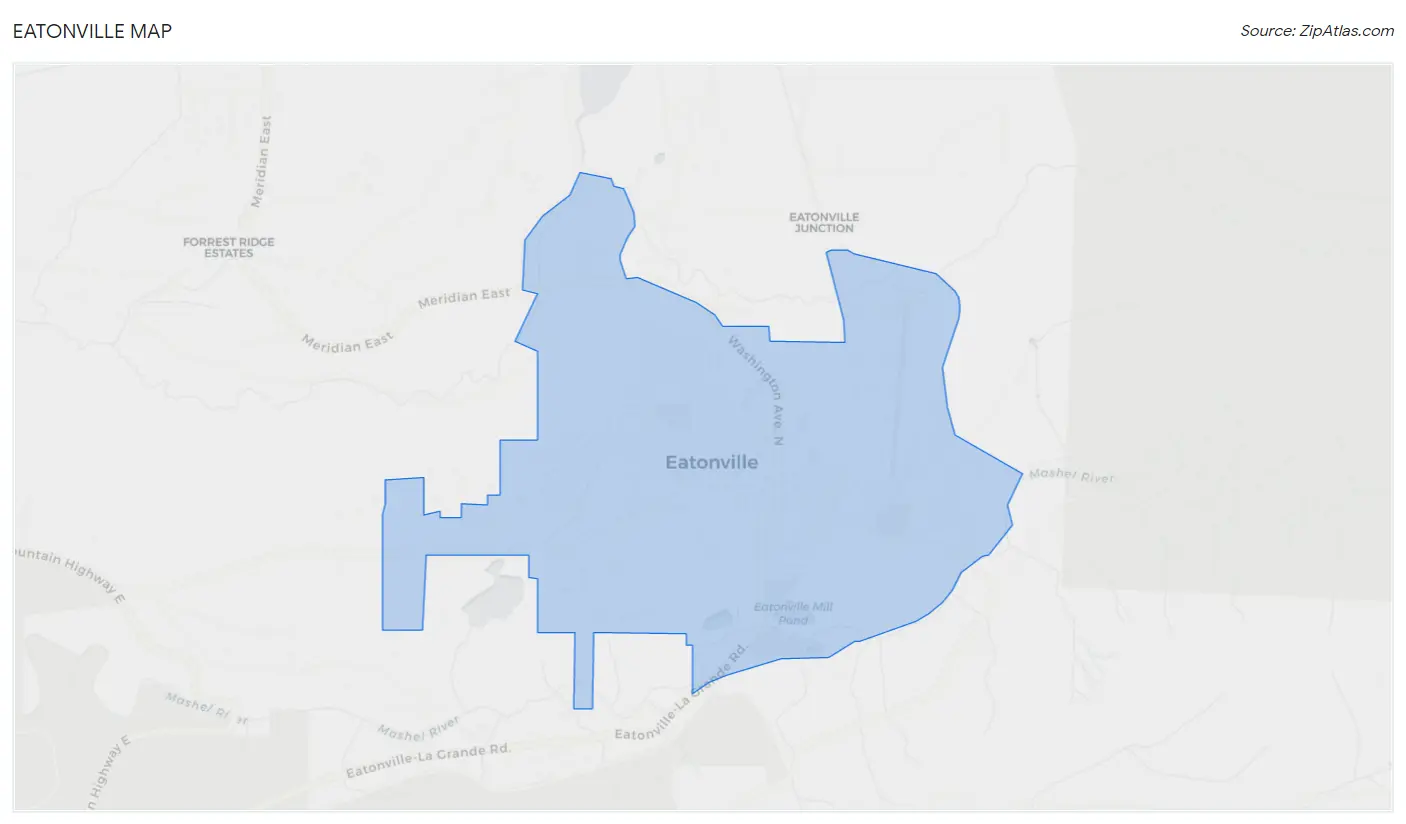 Eatonville Map