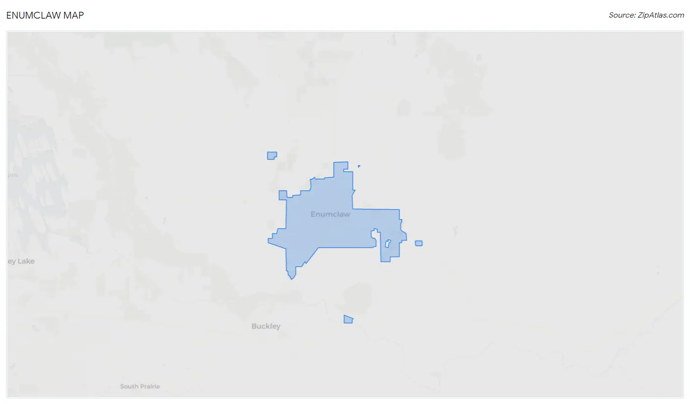 Enumclaw Map