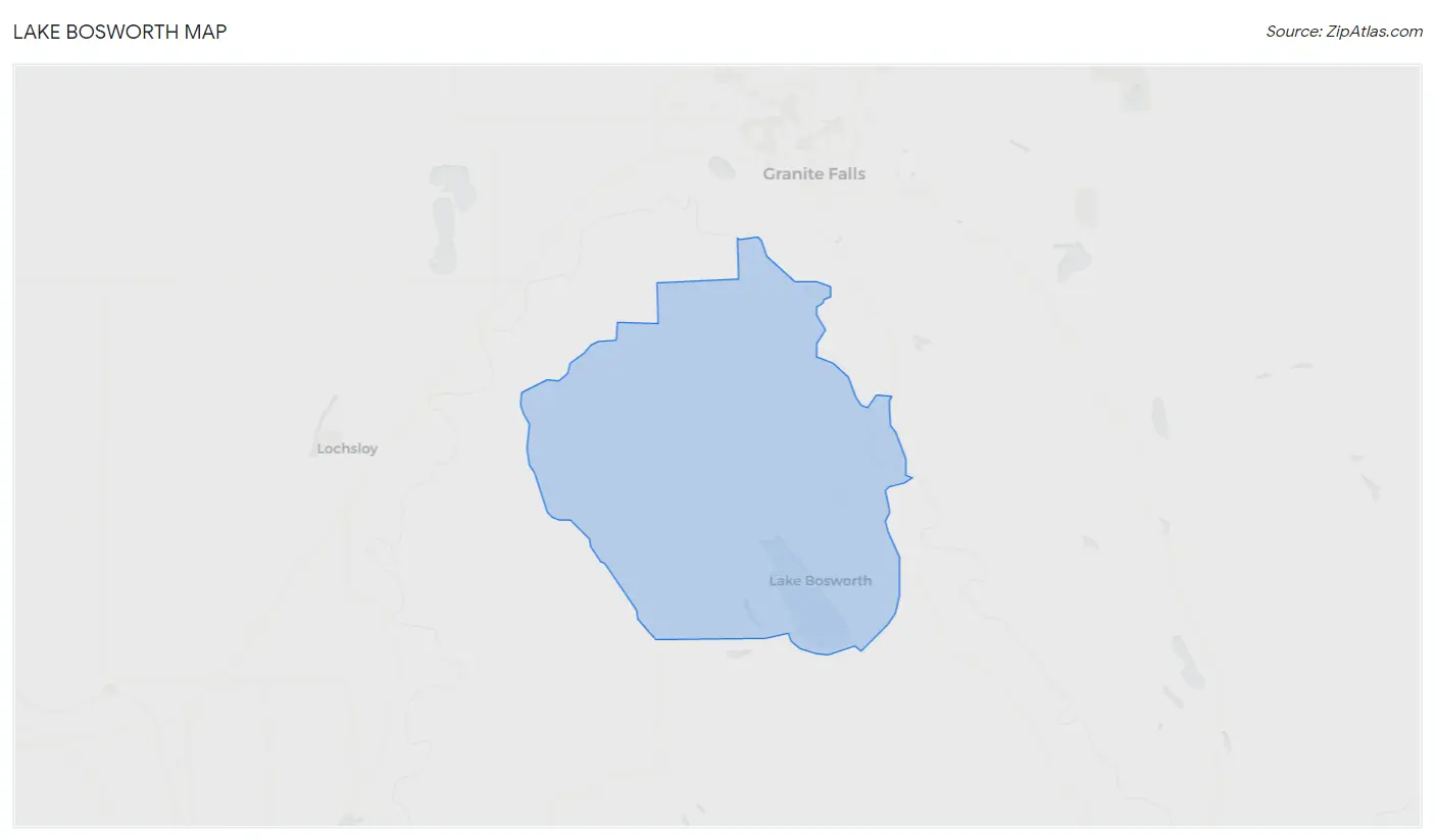 Lake Bosworth Map
