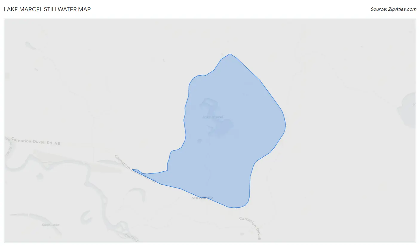 Lake Marcel Stillwater Map
