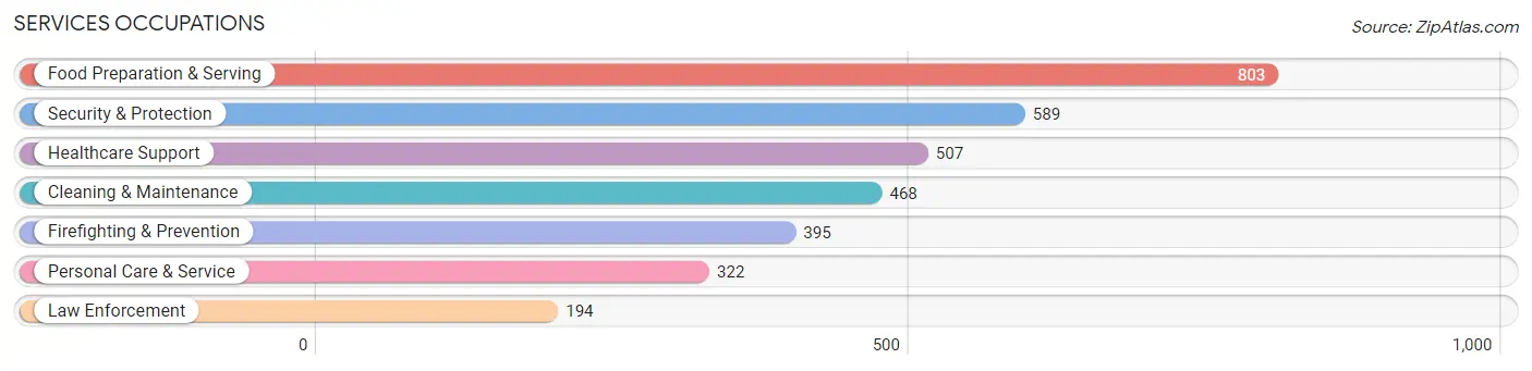 Services Occupations in Lake Stevens