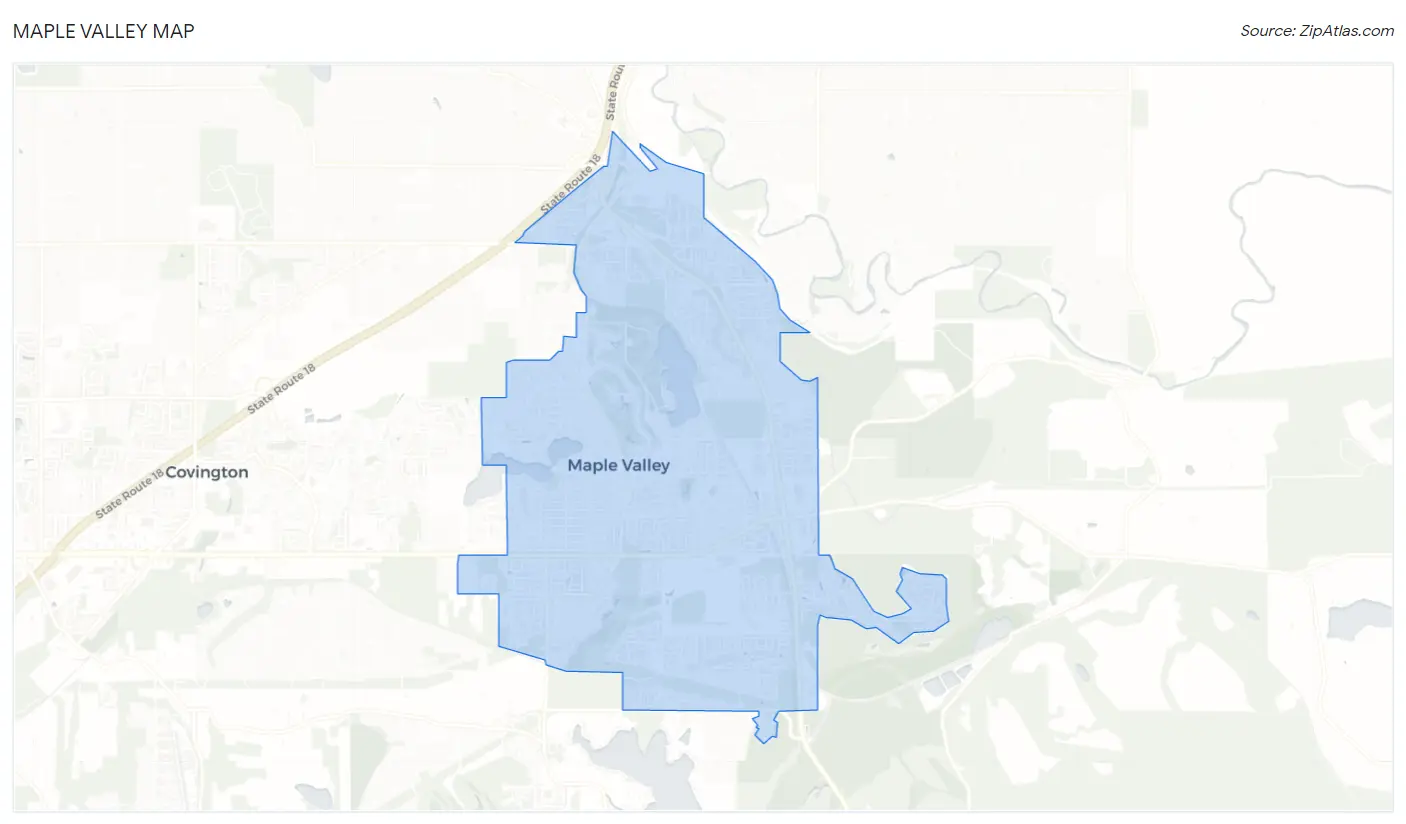 Maple Valley Map