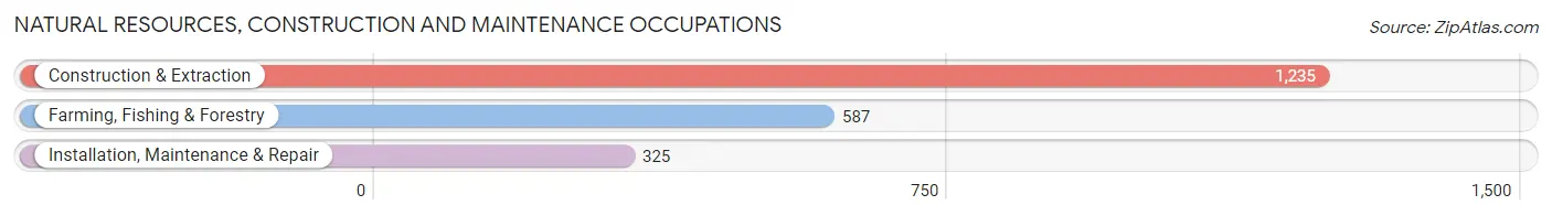 Natural Resources, Construction and Maintenance Occupations in Mount Vernon