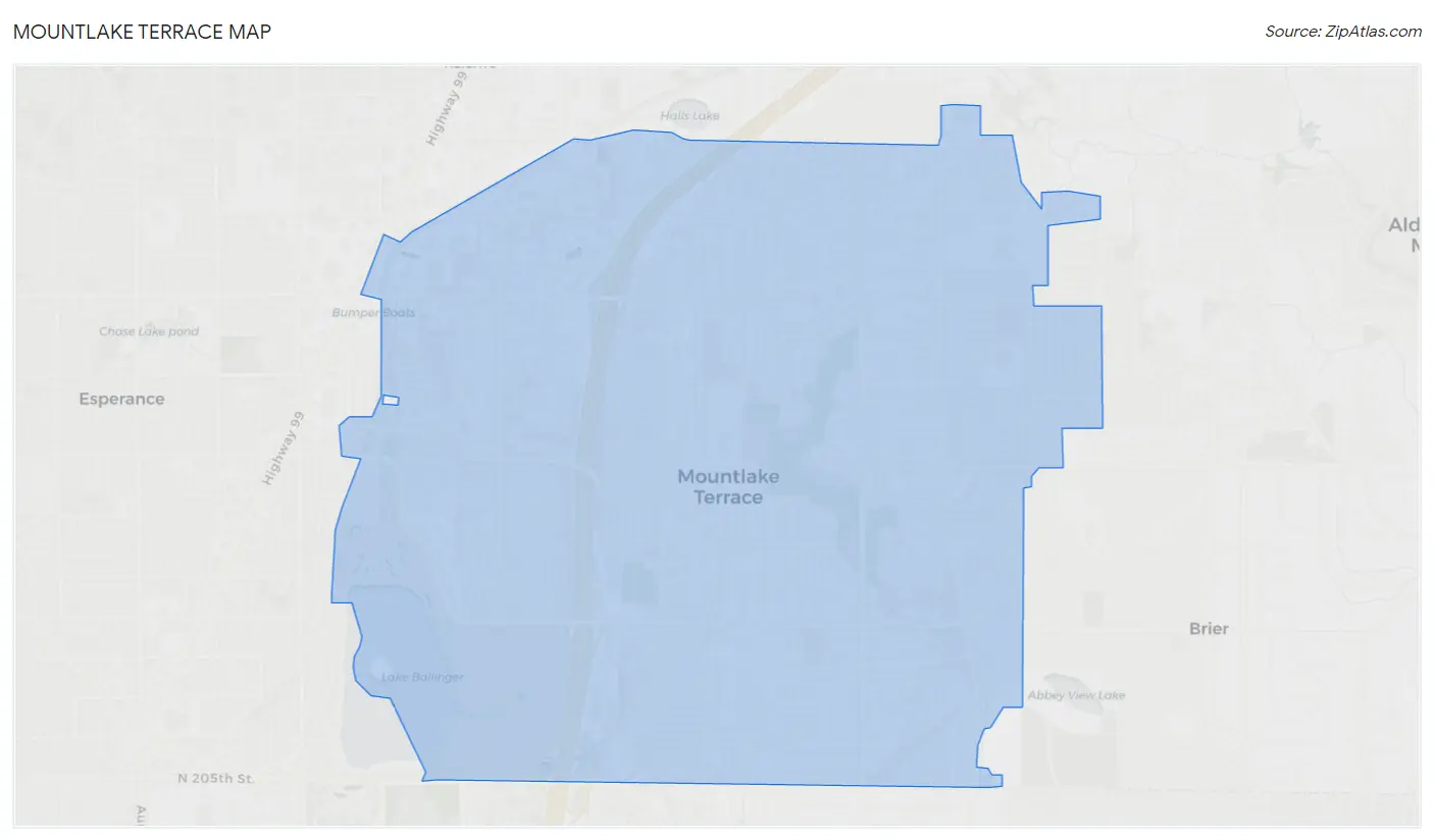 Mountlake Terrace Map