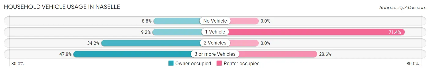 Household Vehicle Usage in Naselle
