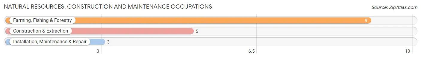 Natural Resources, Construction and Maintenance Occupations in Oakesdale