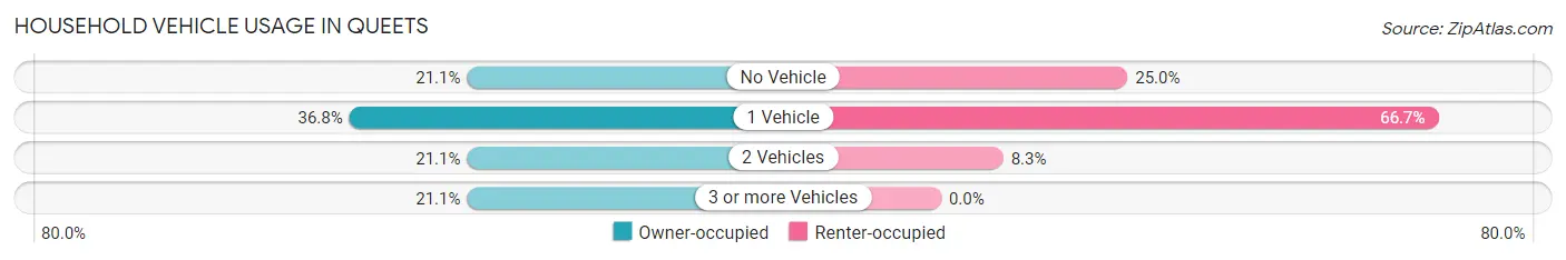 Household Vehicle Usage in Queets