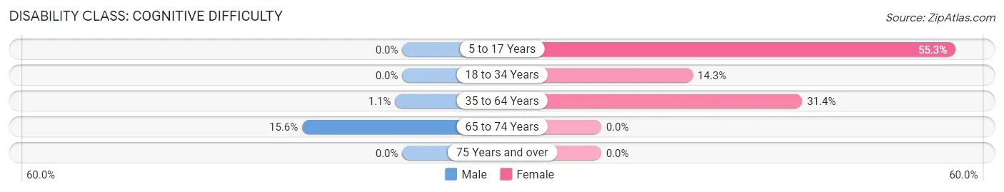 Disability in Roslyn: <span>Cognitive Difficulty</span>