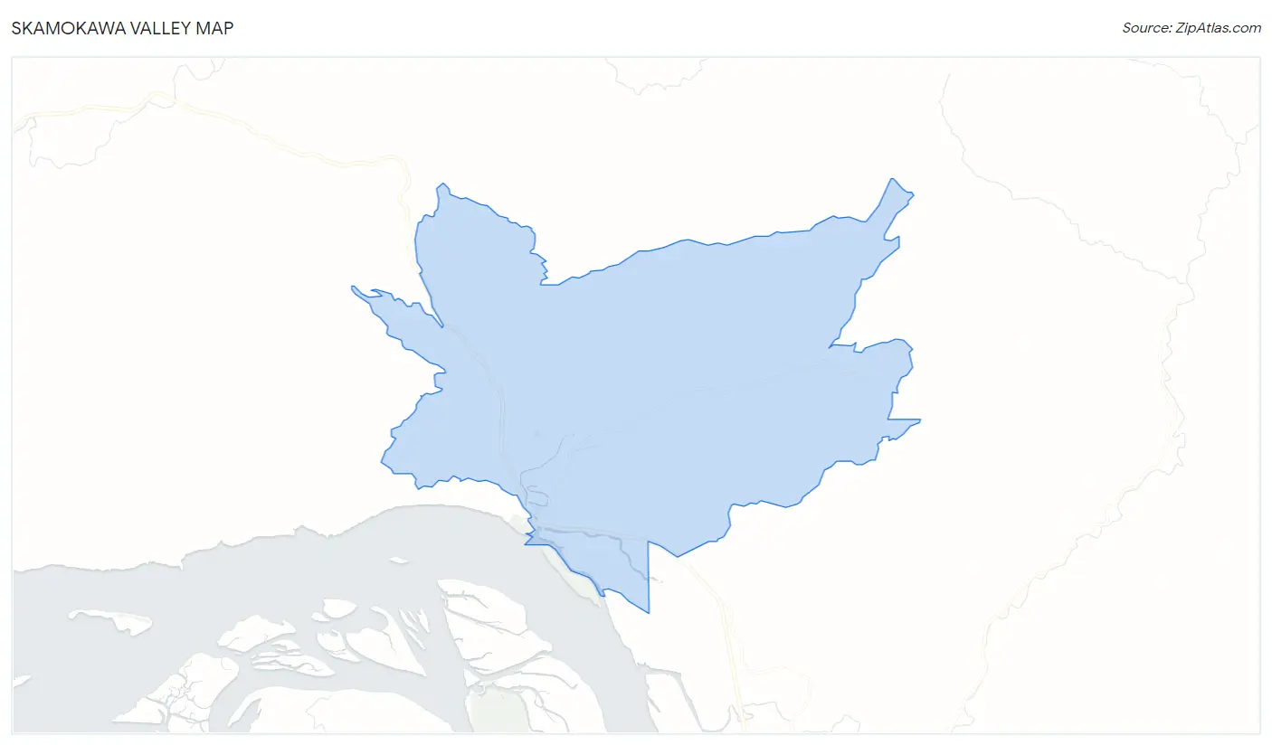 Skamokawa Valley Map