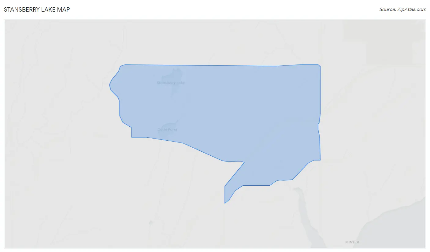 Stansberry Lake Map