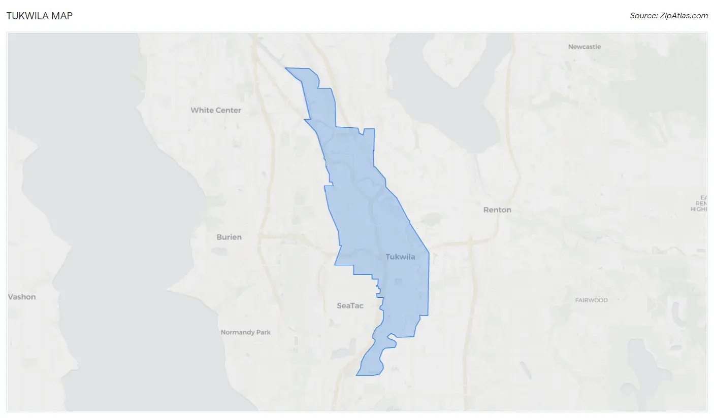 Tukwila Map