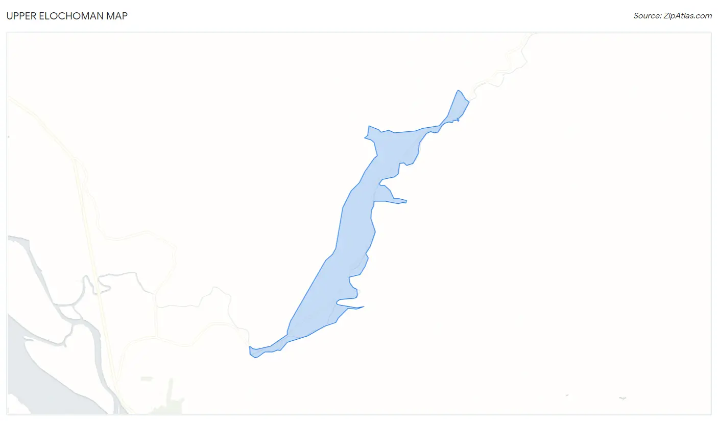 Upper Elochoman Map