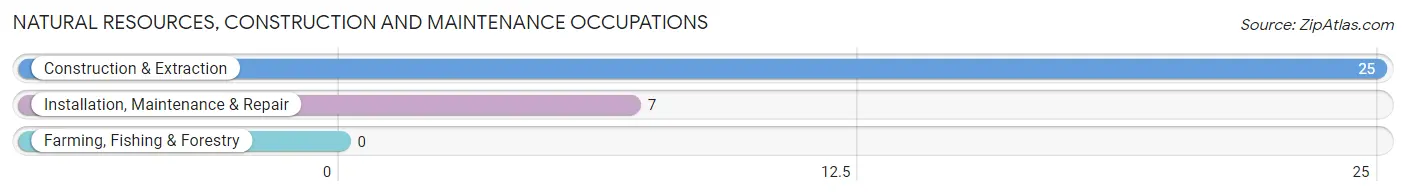 Natural Resources, Construction and Maintenance Occupations in Waitsburg