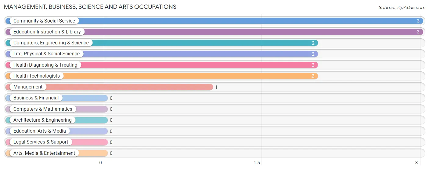 Management, Business, Science and Arts Occupations in Amberg