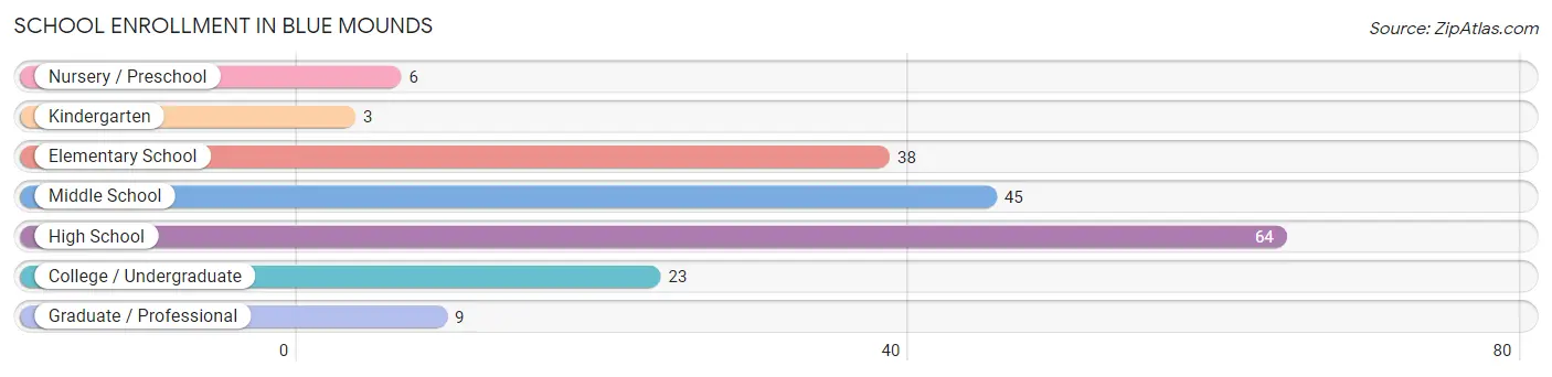 School Enrollment in Blue Mounds