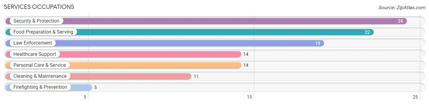 Services Occupations in Brooklyn