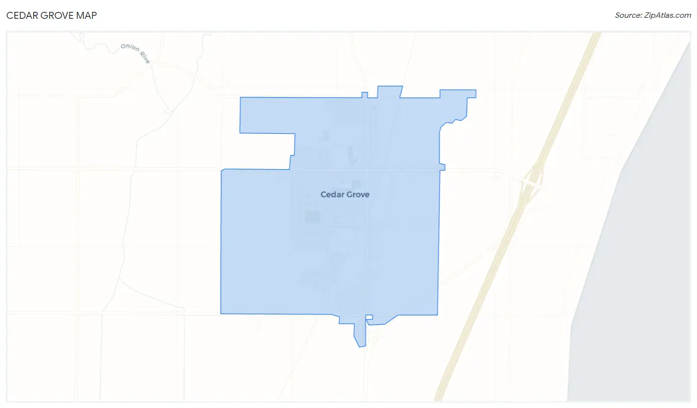 Cedar Grove Map