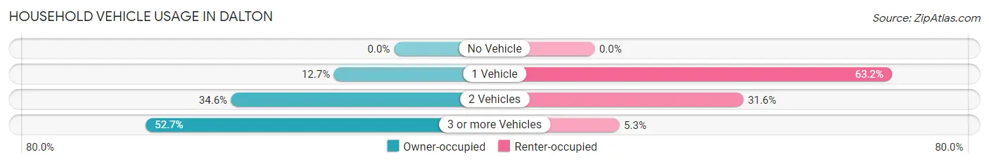Household Vehicle Usage in Dalton