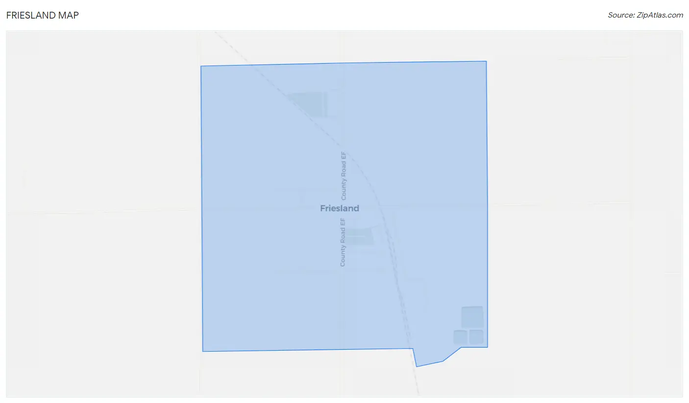 Friesland Map