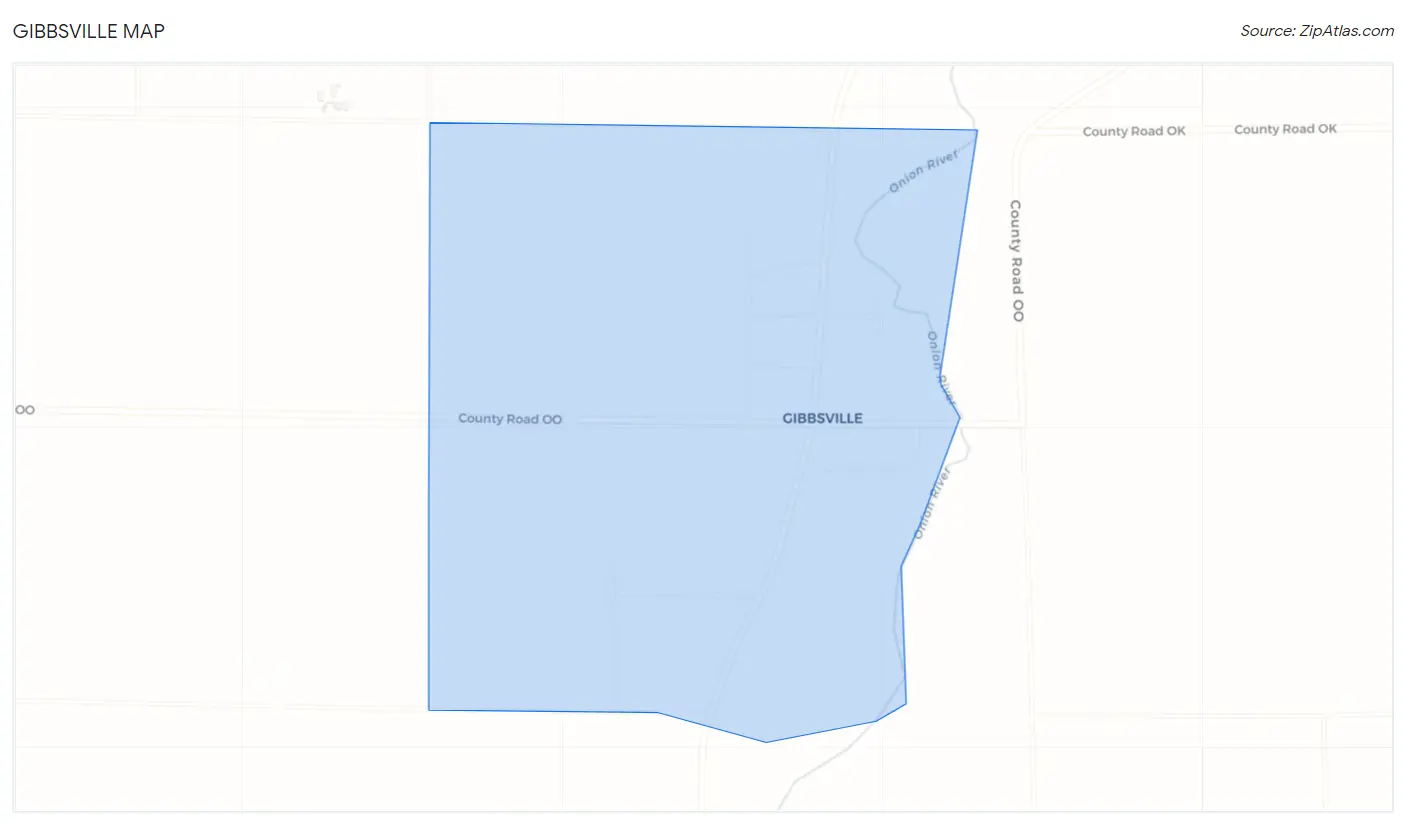 Gibbsville Map