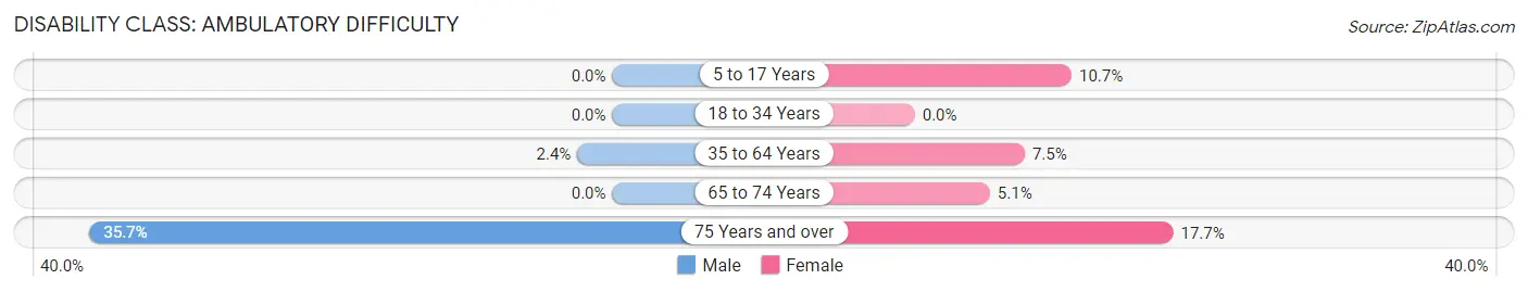 Disability in Independence: <span>Ambulatory Difficulty</span>