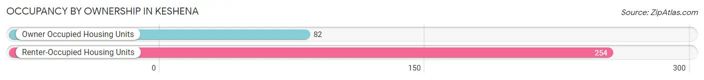 Occupancy by Ownership in Keshena