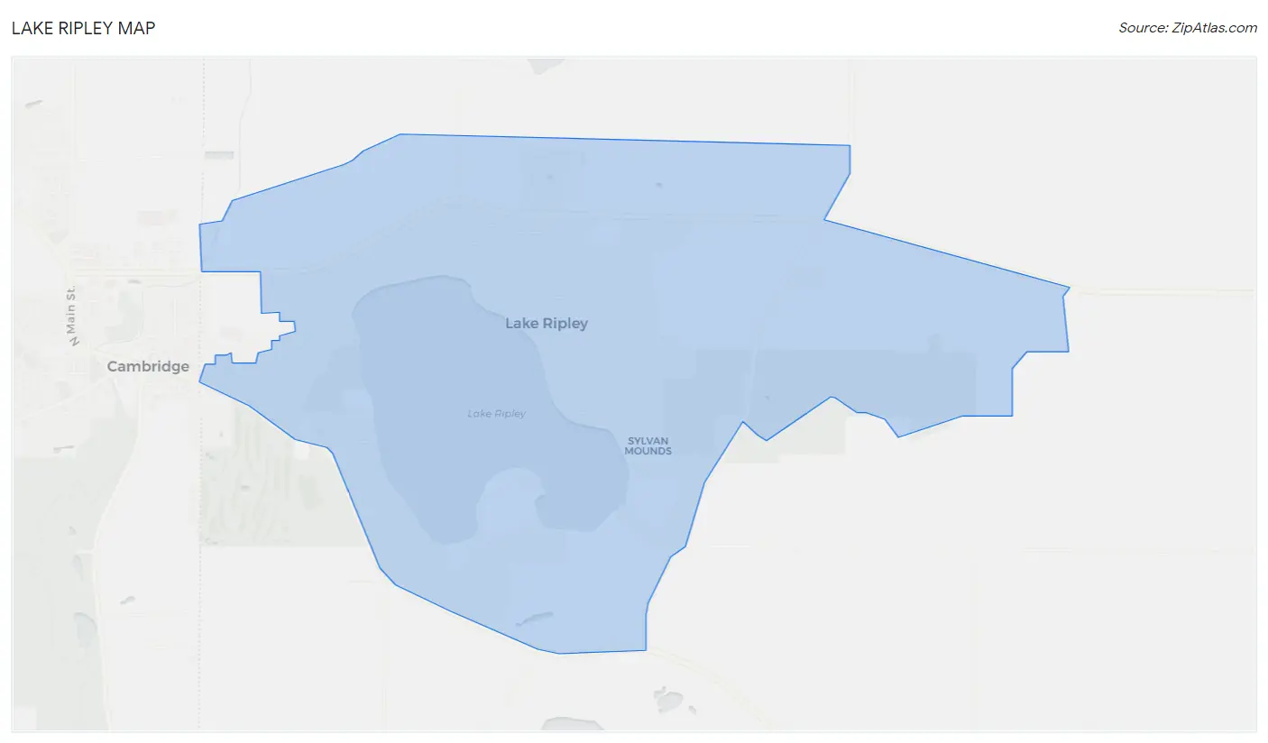 Lake Ripley Map