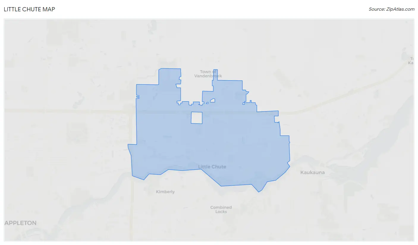 Little Chute Map