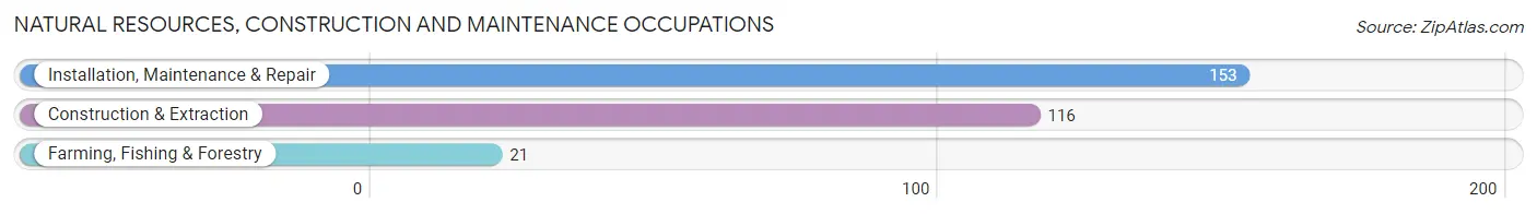 Natural Resources, Construction and Maintenance Occupations in Marshall