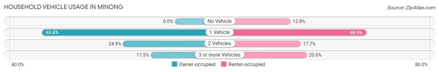 Household Vehicle Usage in Minong