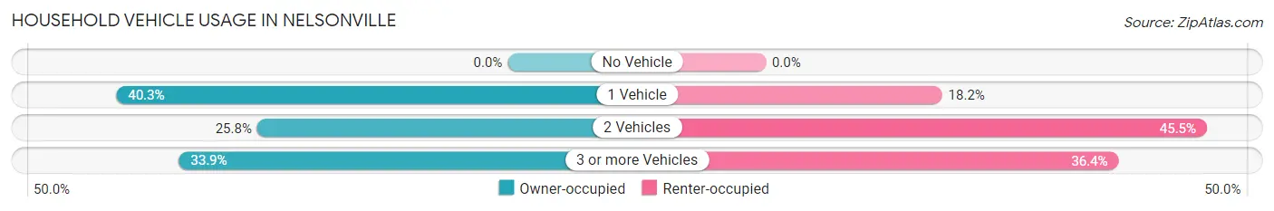 Household Vehicle Usage in Nelsonville