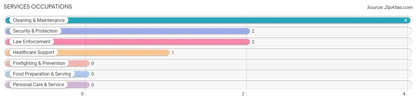 Services Occupations in Ogema