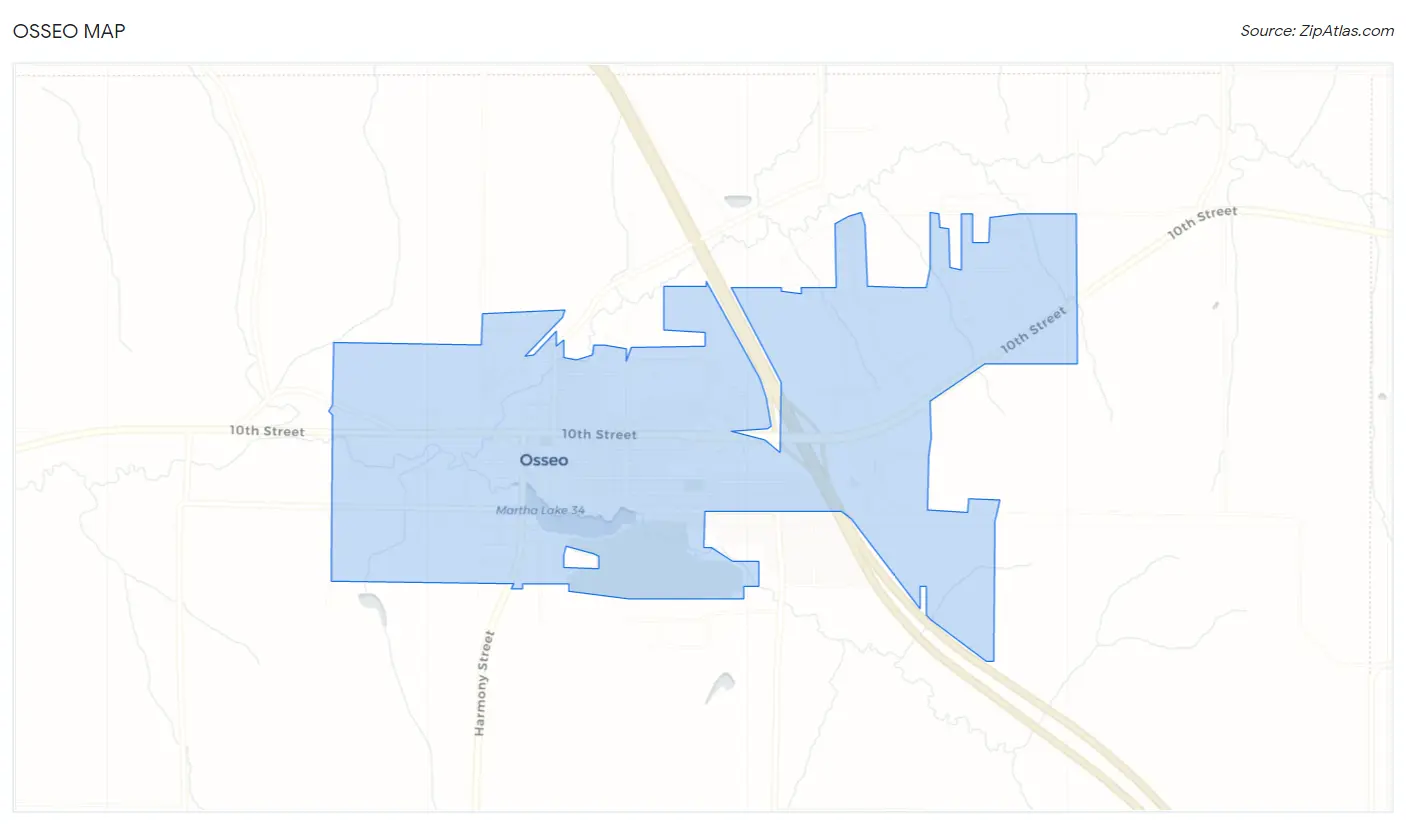 Osseo Map